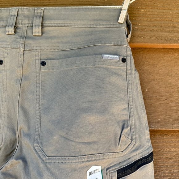 Duluth Trading Flex Fire Hose Boundary Zipper Pants 30x30 - Picture 8 of 10